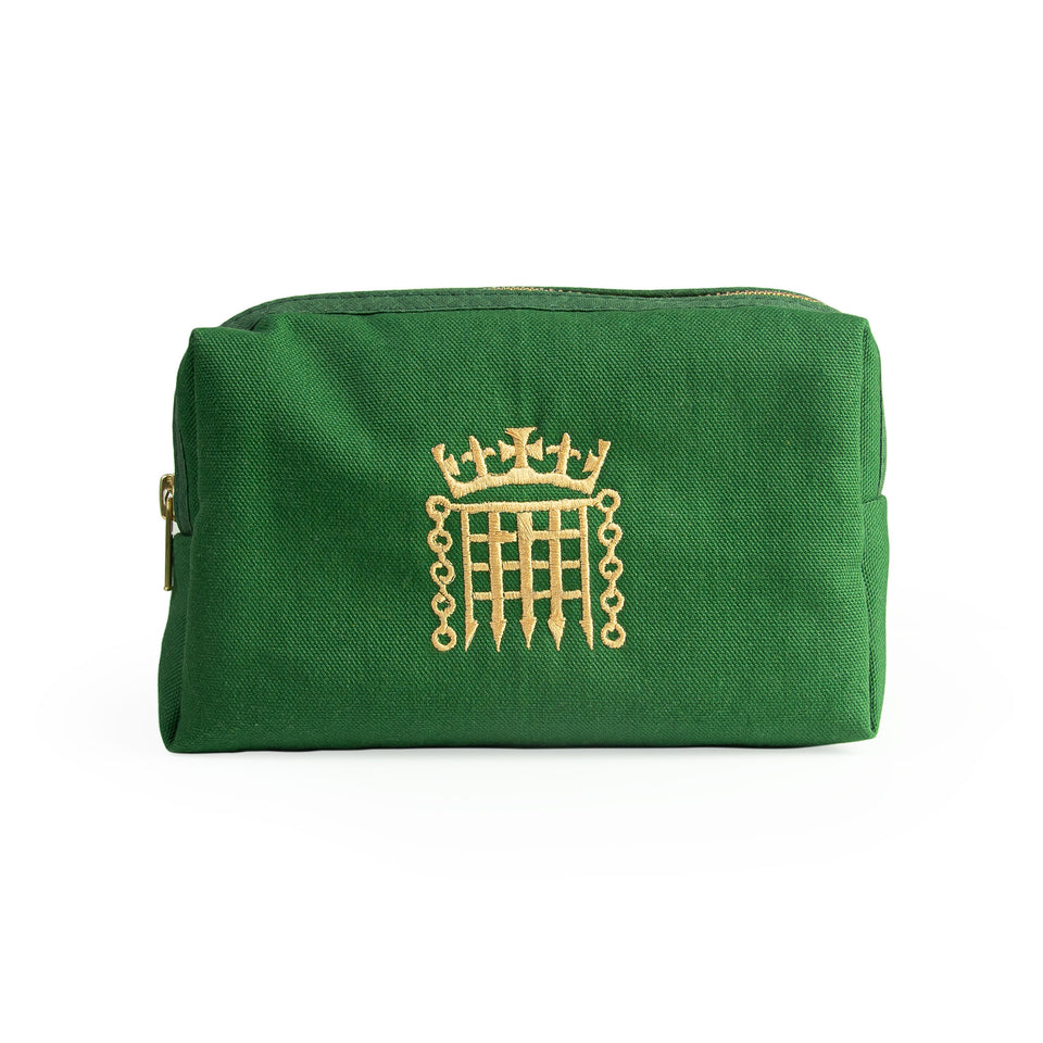 Green Canvas Padded Zip Pouch featured image