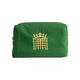 Green Canvas Padded Zip Pouch image 1