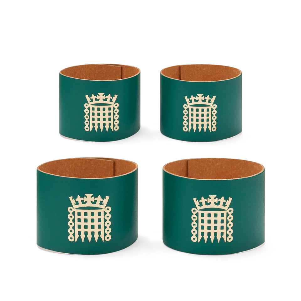 Set of Four Leather Napkin Rings featured image