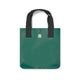 Green Leather Tote Bag image 1