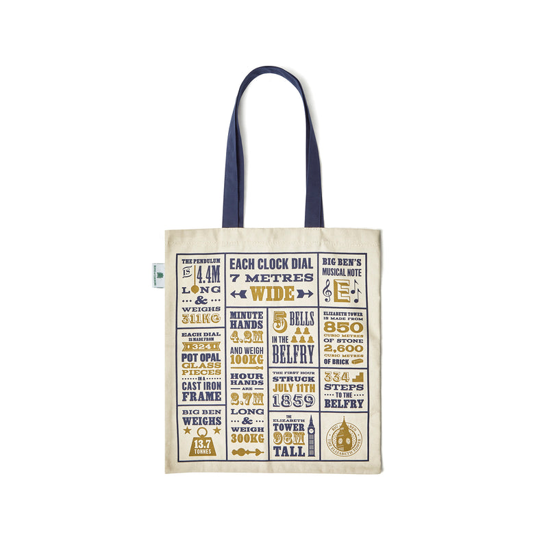 Big Ben Facts Tote Bag