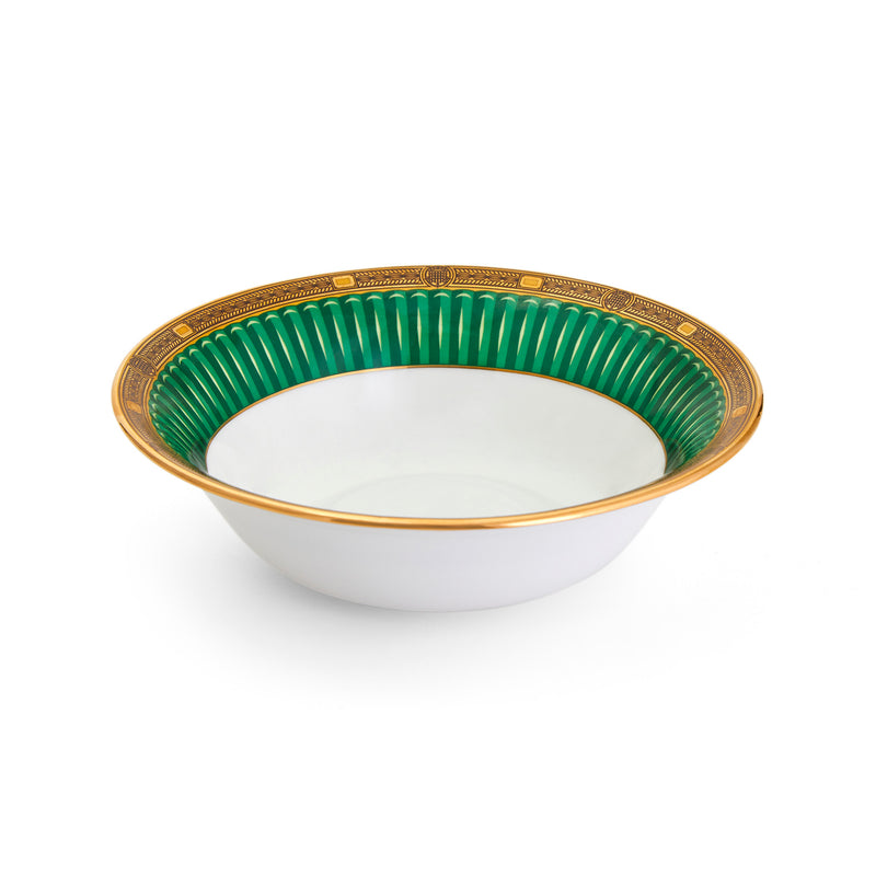 House of Commons Benches Rimmed Dessert/Breakfast Bowl