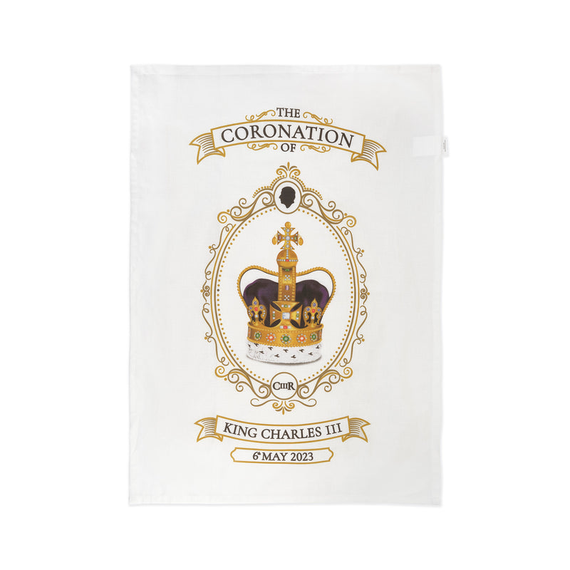 King Charles III Coronation Tea Towel