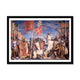 Richard I Leaving England for the Crusades Framed Print image 1