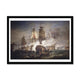 Battle off Cape Vincent Framed Print image 1