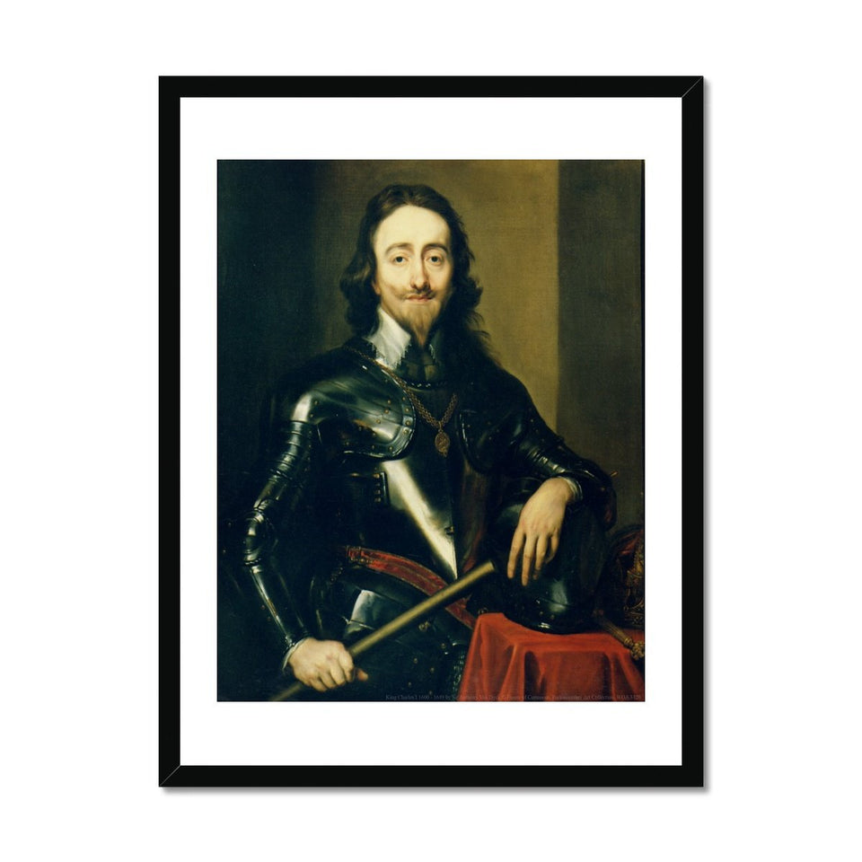 King Charles I Framed Print featured image