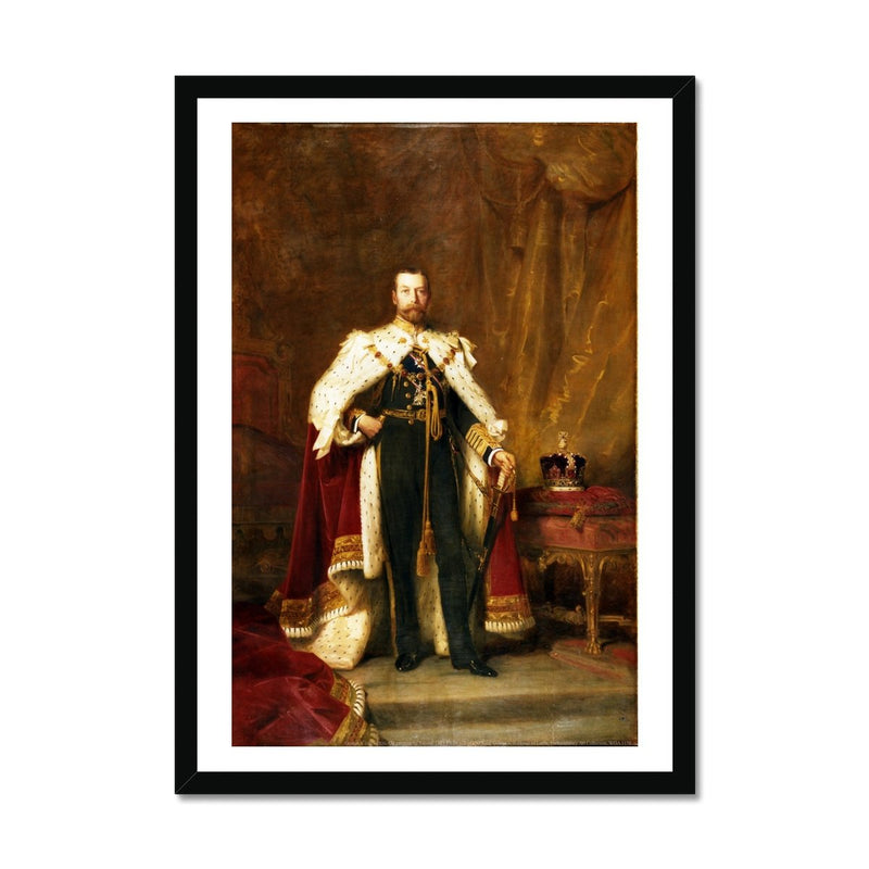 George V Framed Print