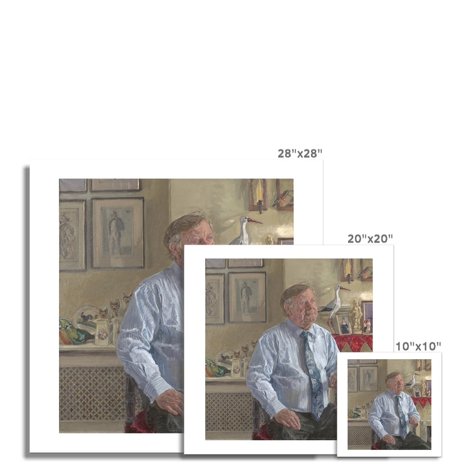 Portrait of Kenneth Clarke MP Fine Art Print featured image