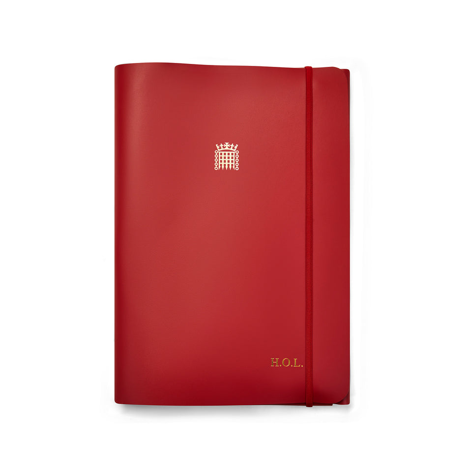 Personalised A4 House of Lords Leather Folder featured image