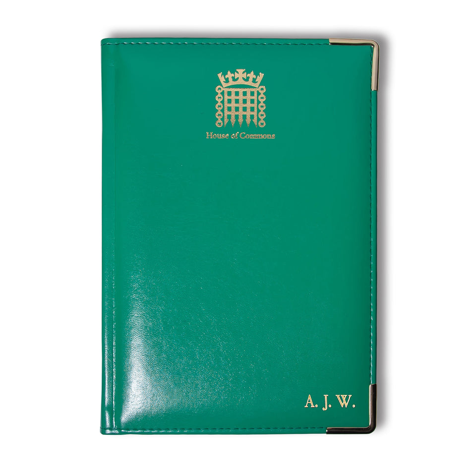 Personalised A5 House of Commons Notebook featured image