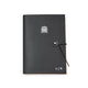 Personalised Black Leather Journal image 1
