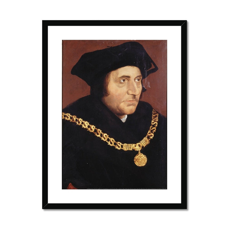 Sir Thomas More Framed & Mounted Print