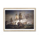 Battle off Cape Vincent Framed Print image 3