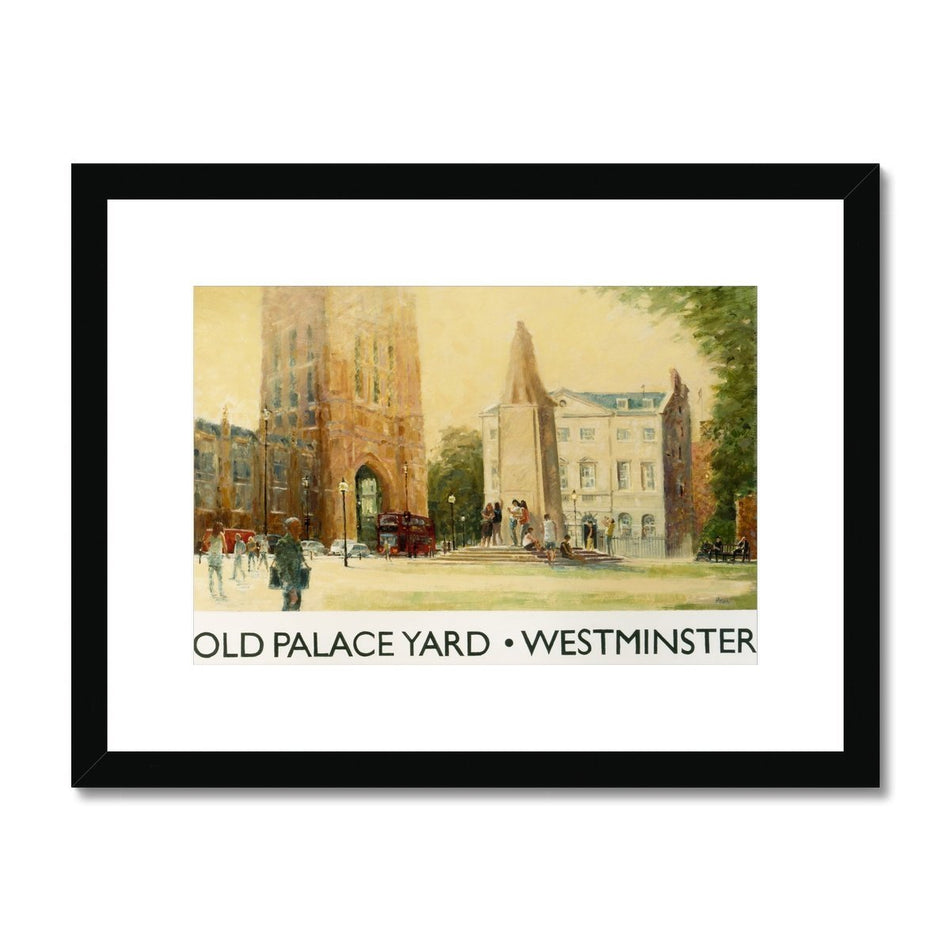 Old Palace Yard Framed &amp; Mounted Print featured image