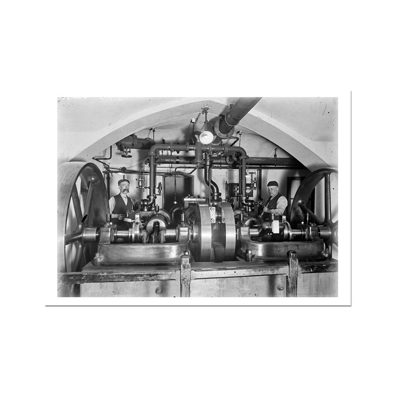 The Engine Room, c.1905 Fine Art Print