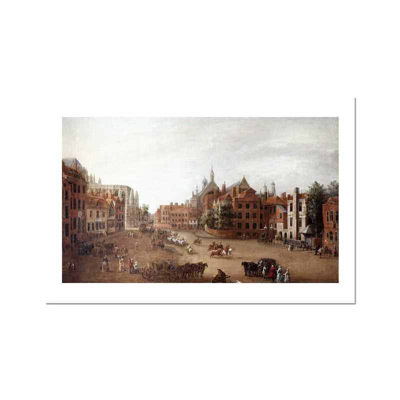 View of Old Palace Yard Fine Art Print