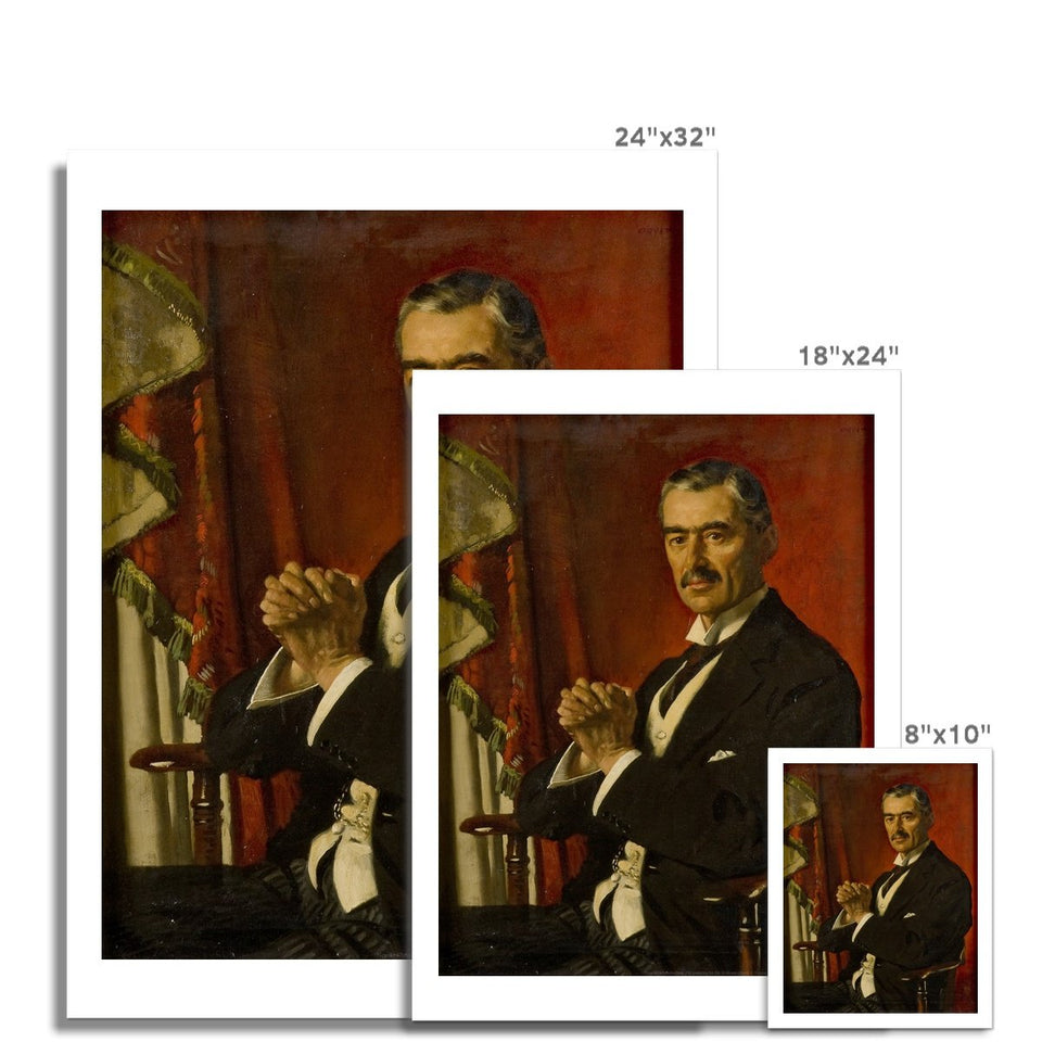 Neville Chamberlain Fine Art Print featured image