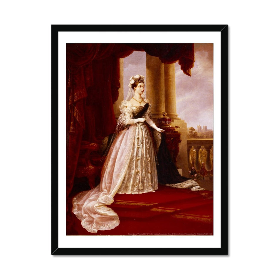 Young Queen Victoria Framed Print featured image