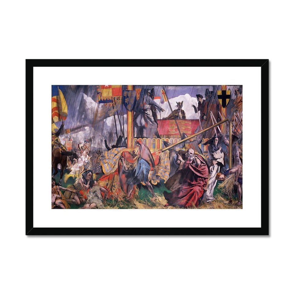 King John Assents to the Magna Carta Framed &amp; Mounted Print featured image