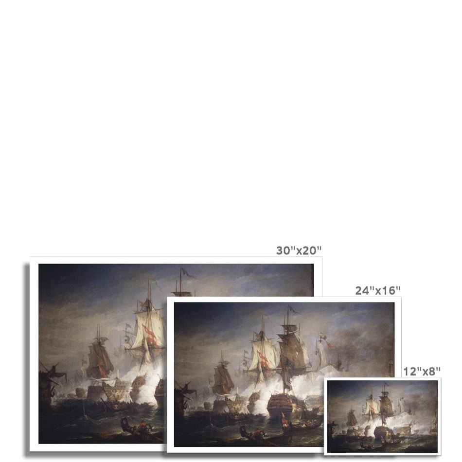 Battle off Cape Vincent Fine Art Print featured image