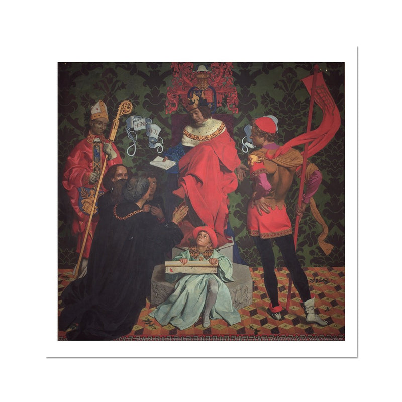 John Cabot and his sons Fine Art Print