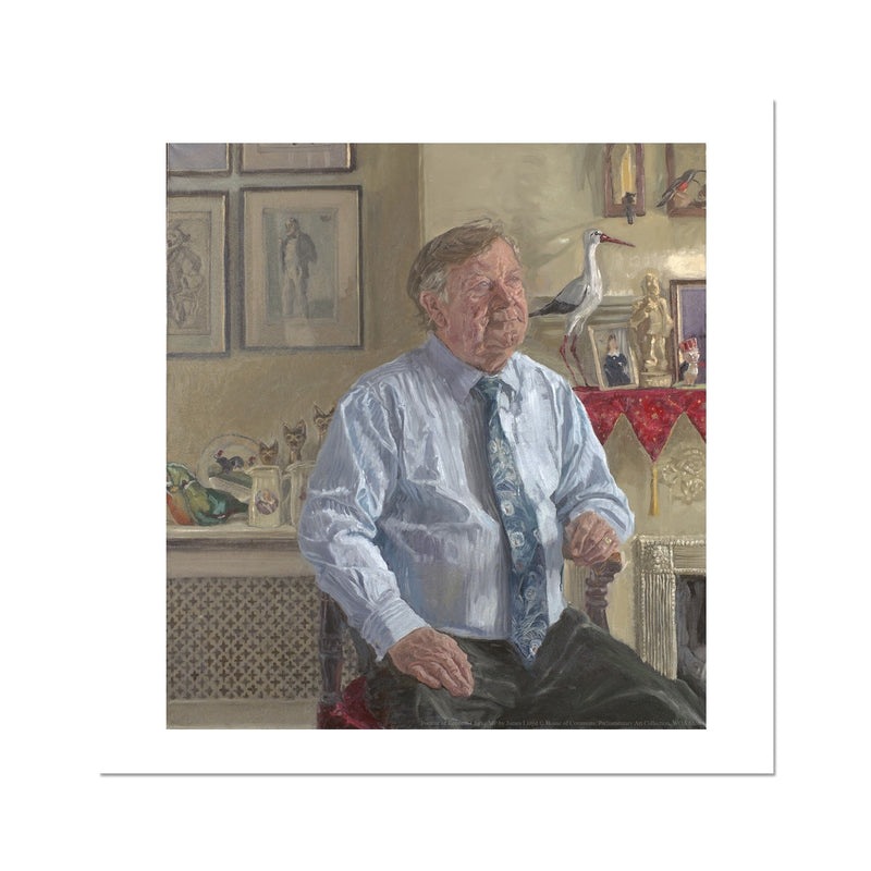 Portrait of Kenneth Clarke MP Fine Art Print
