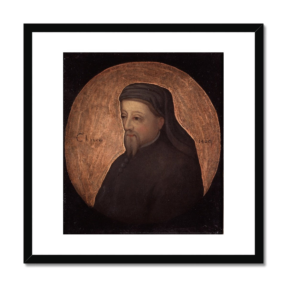Sir Geoffrey Chaucer Framed Print featured image