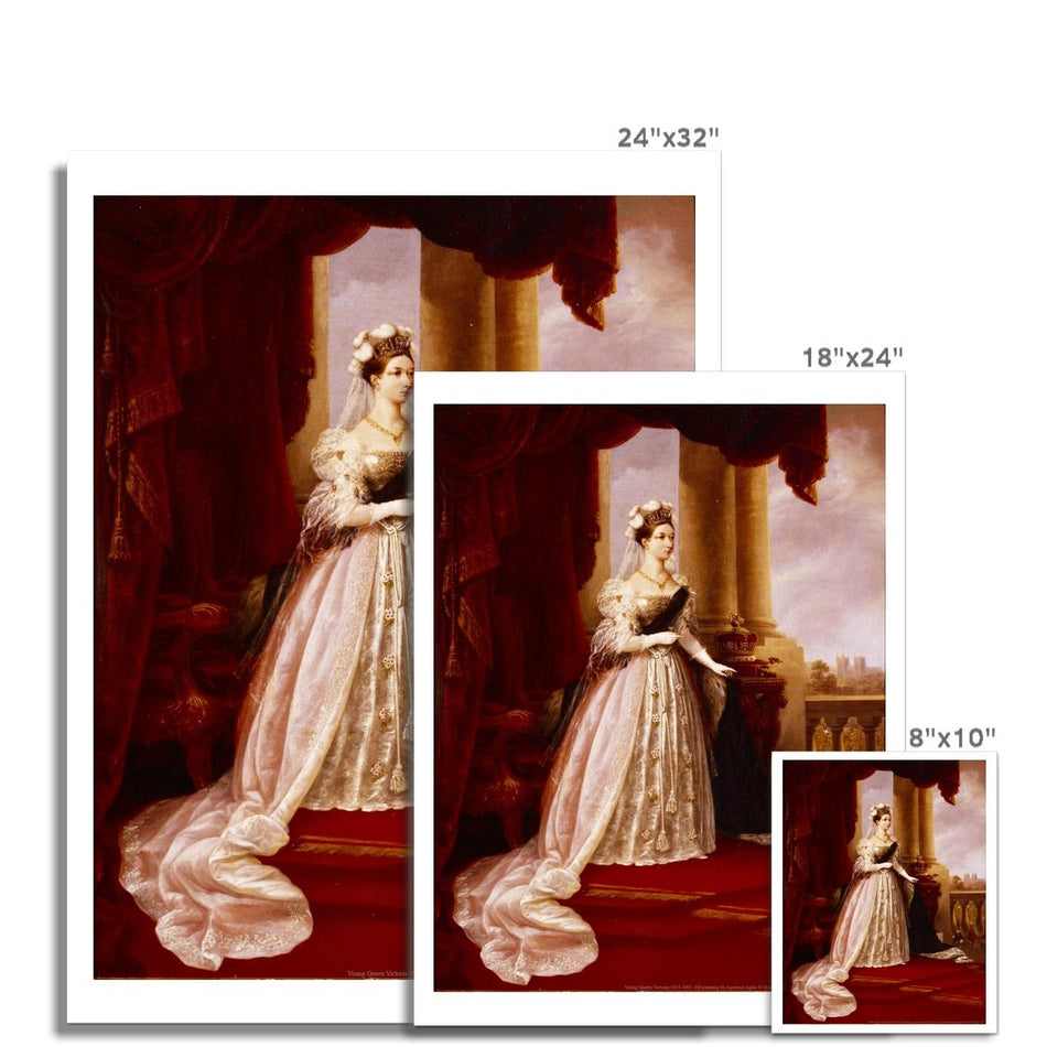 Young Queen Victoria Fine Art Print featured image