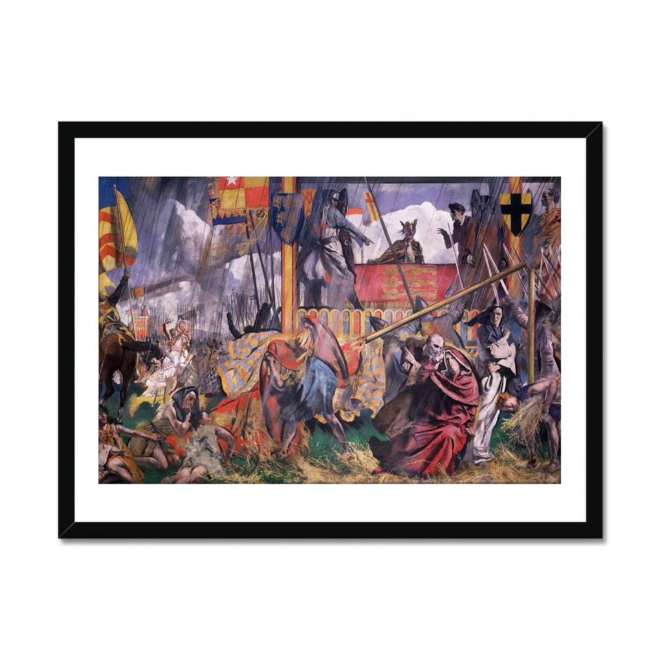 King John Assents to the Magna Carta Framed Print featured image