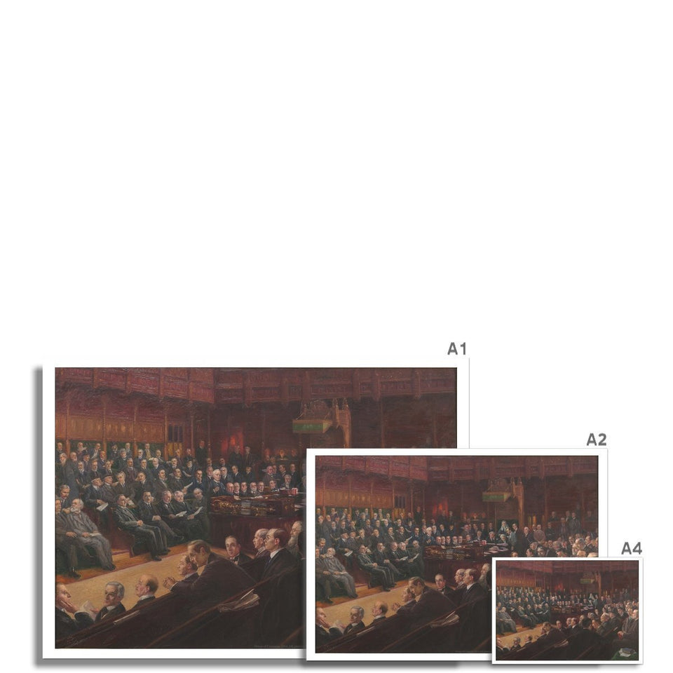House of Commons 1914 Fine Art Print featured image
