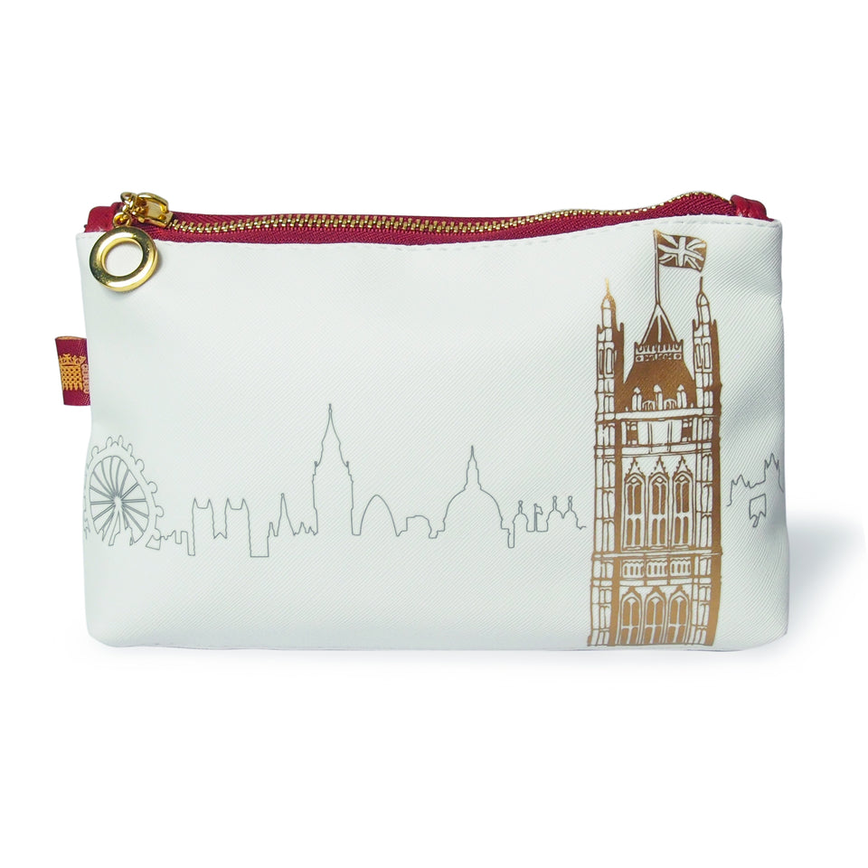 House of Lords Victoria Tower Cosmetics Pouch featured image