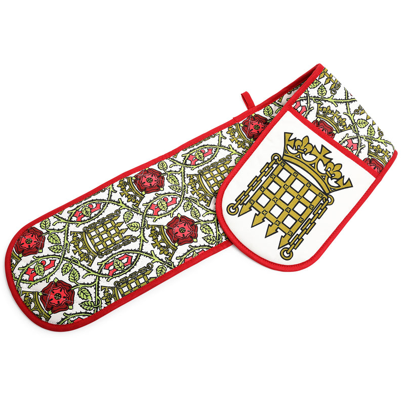 House of Lords Tudor Rose Oven Gloves