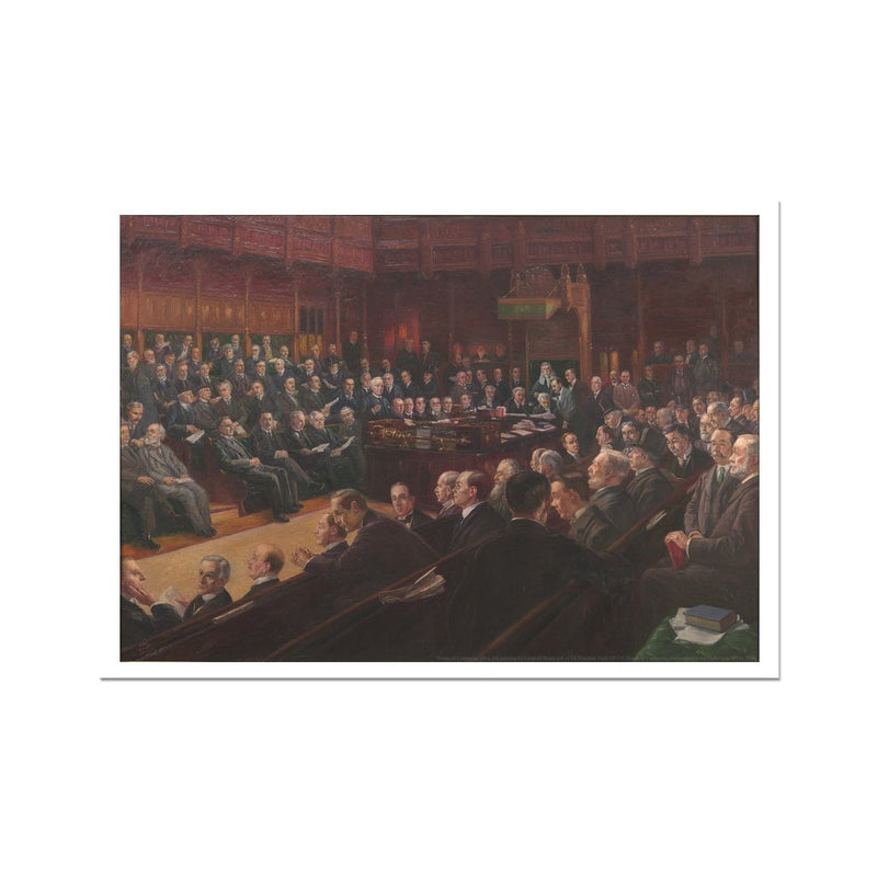 House of Commons 1914 Fine Art Print