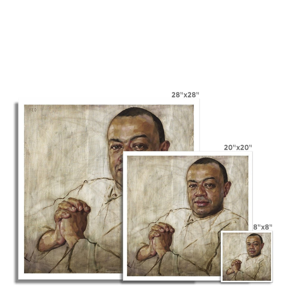 Portrait of Paul Boateng Fine Art Print featured image