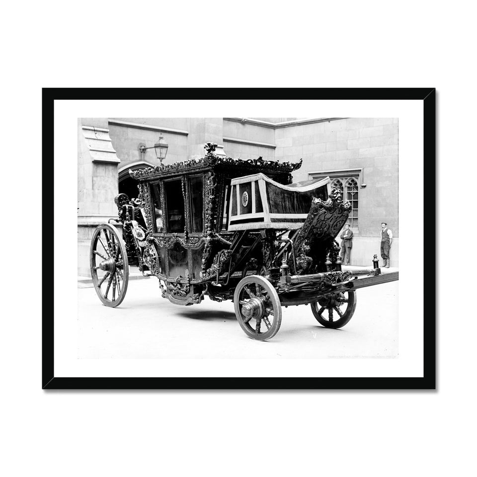 Speaker&#39;s State Coach, c.1905 Framed Print featured image