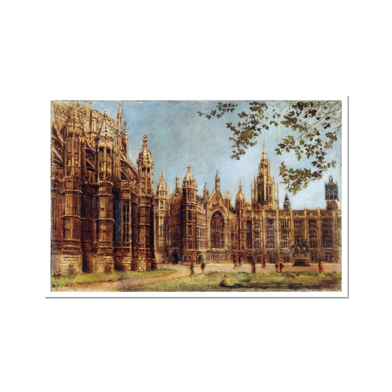 View of Henry VII Chapel and Old Palace Yard  Fine Art Print