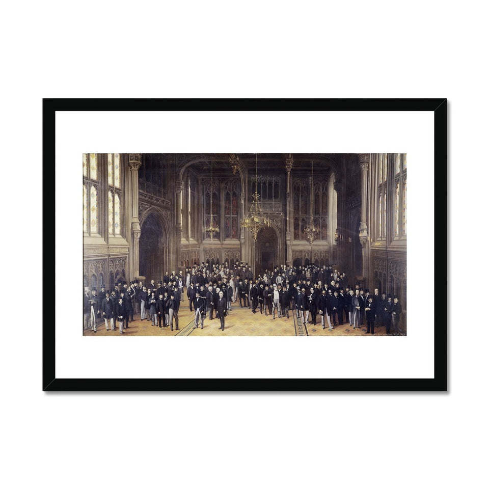 Lobby of the House of Commons Framed Print featured image