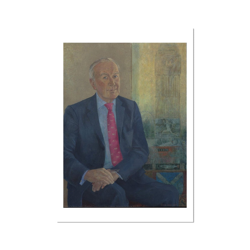 Portrait of Sir Menzies Campbell Fine Art Print