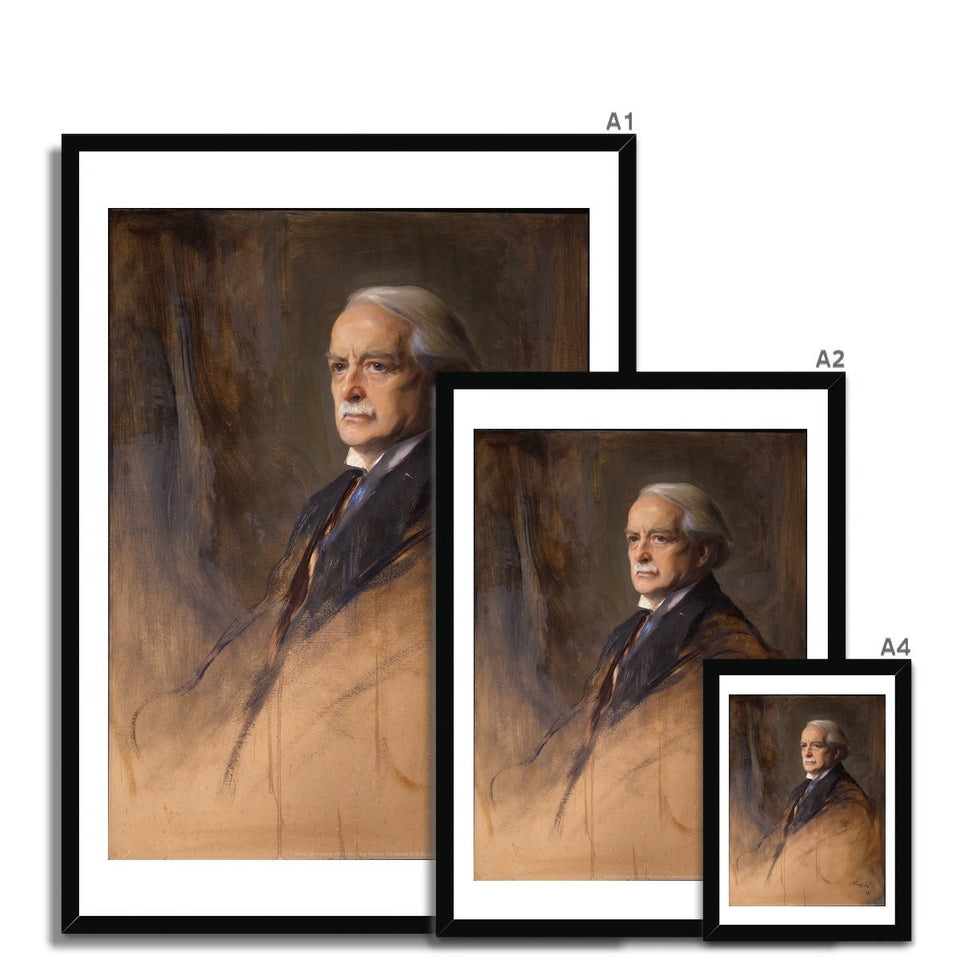 David Lloyd George Framed Print featured image