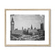 Houses of Parliament from Parliament Square, c.1905 Framed &amp; Mounted Print image 3
