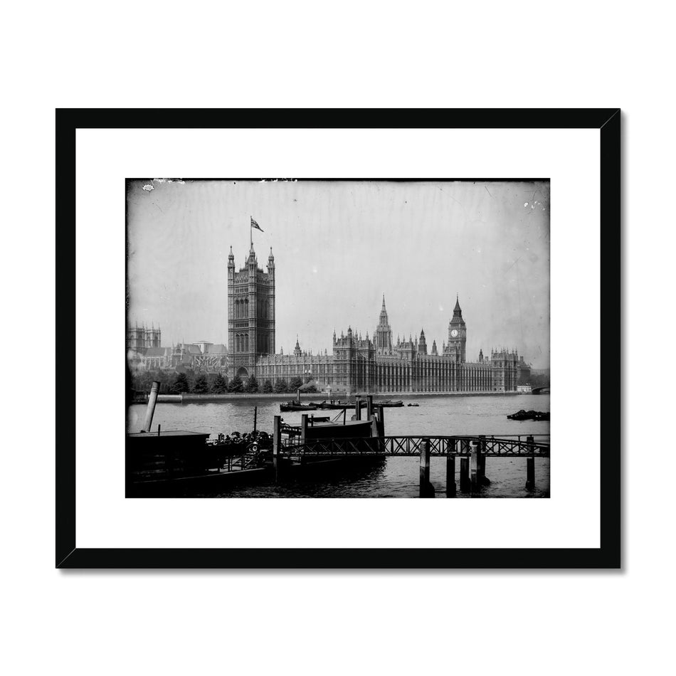 Houses of Parliament, c.1905 Framed &amp; Mounted Print featured image