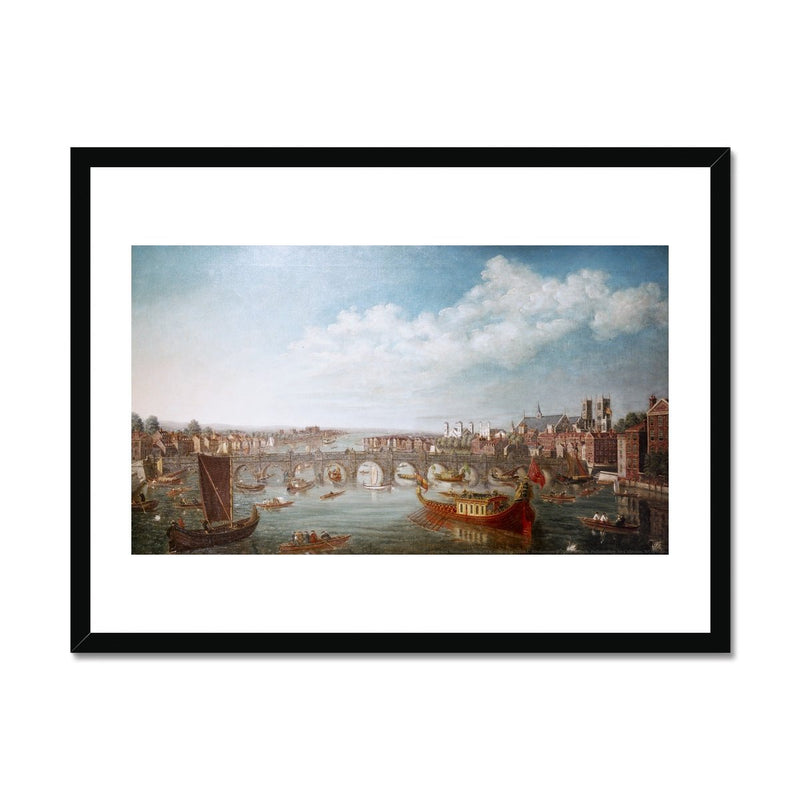 View of Westminster Bridge Framed Print