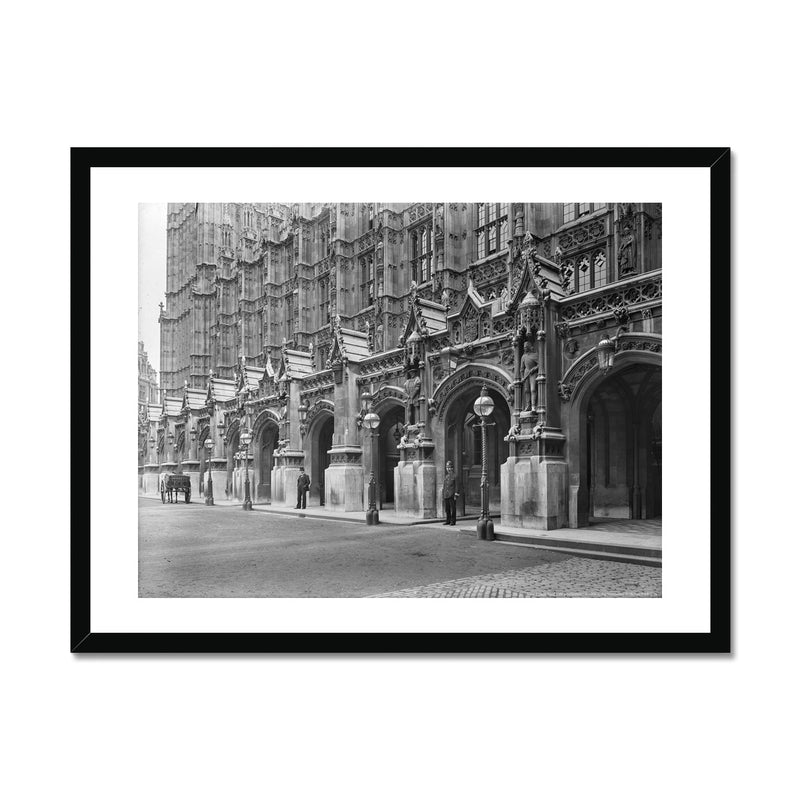 New Palace Yard with a policeman, c.1905 Framed Print