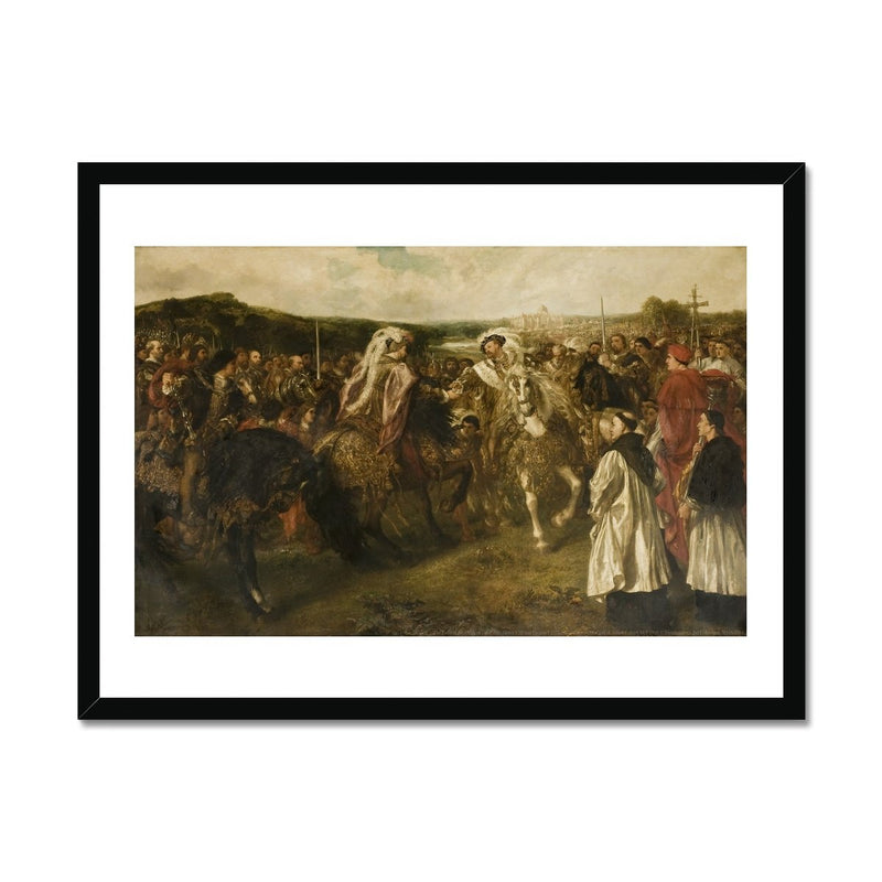 The Field of the Cloth of Gold Framed Print